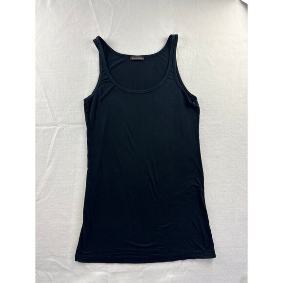 Medium Emily Blu Black Tank Top. - Picture 1 of 3